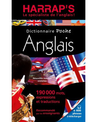 Dictionnaire HARRAP'S - Poche Anglais